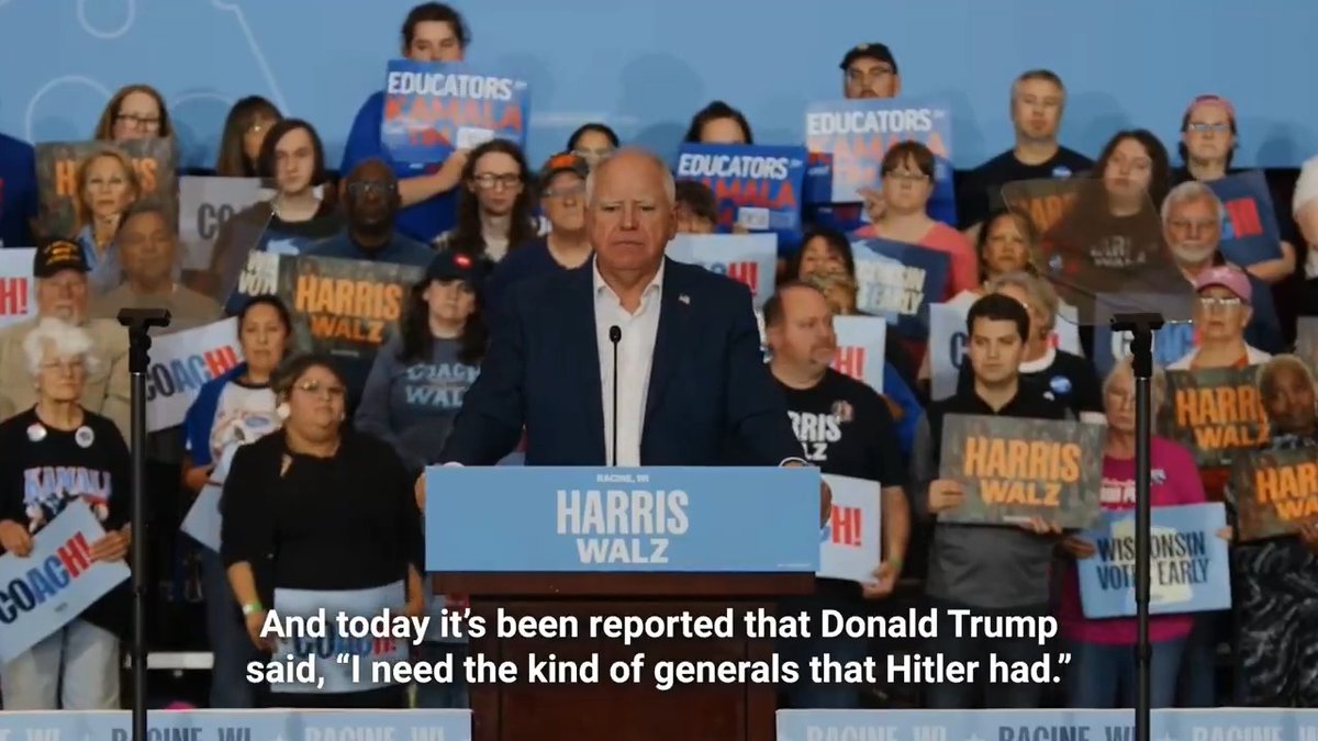 Donald Trump said “I need the kind of generals that Hitler had.” As a 24-year veteran of our military, that makes me sick as hell — and it should make you sick.