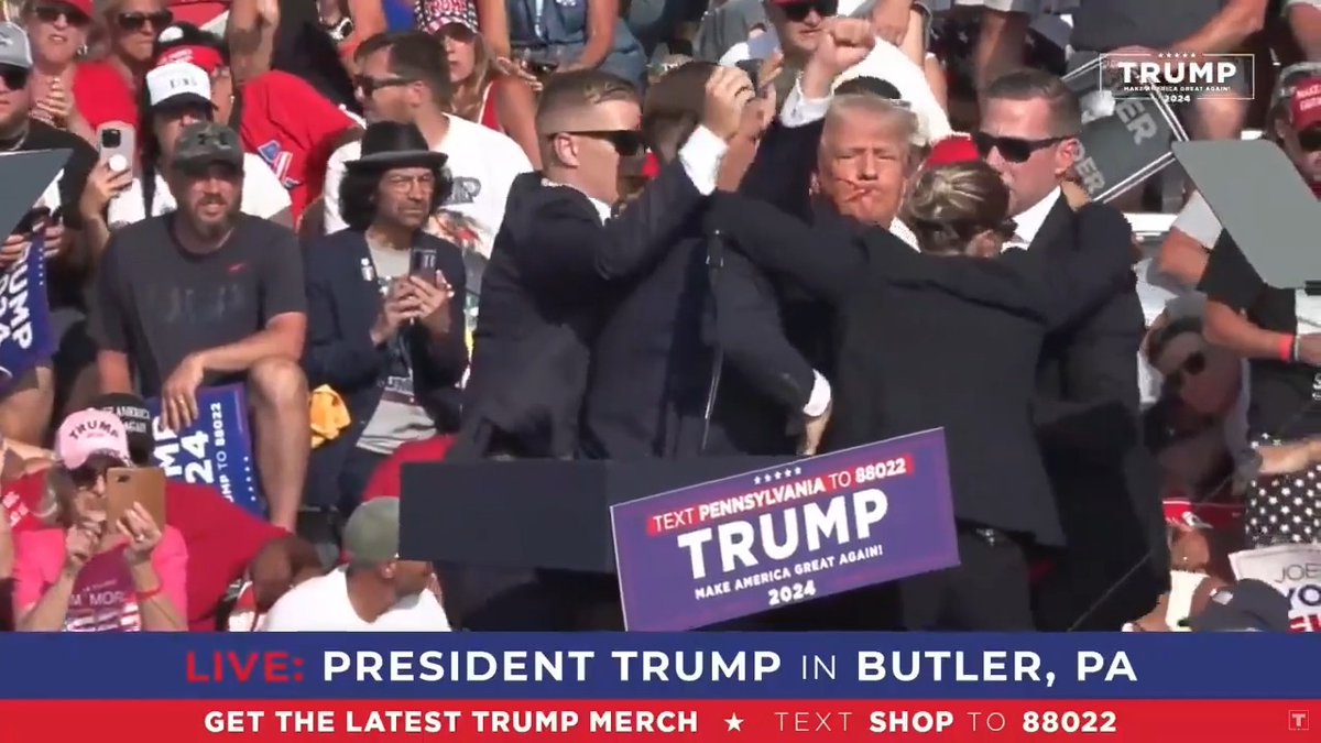 We will FIGHT, FIGHT, FIGHT! 🇺🇸