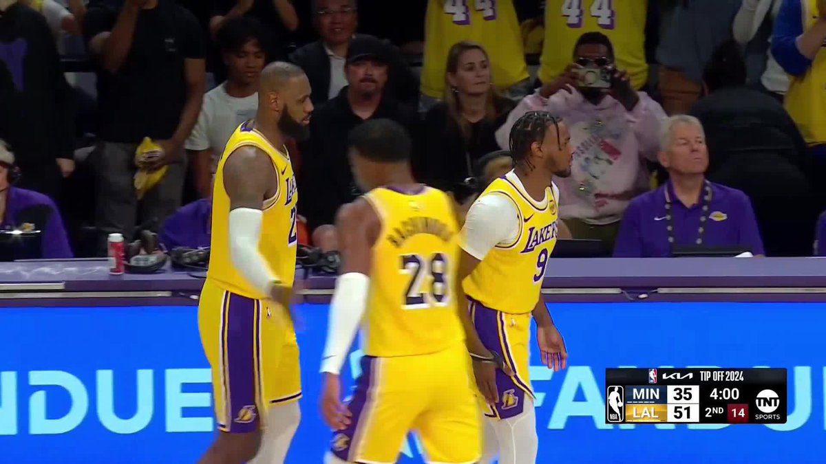 LeBron and Bronny share the NBA stage for the FIRST time 👑