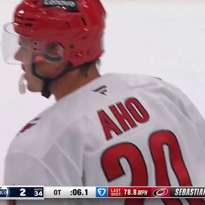 SEBASTIAN AHO 🚨 OVERTIME WINNER 🚨