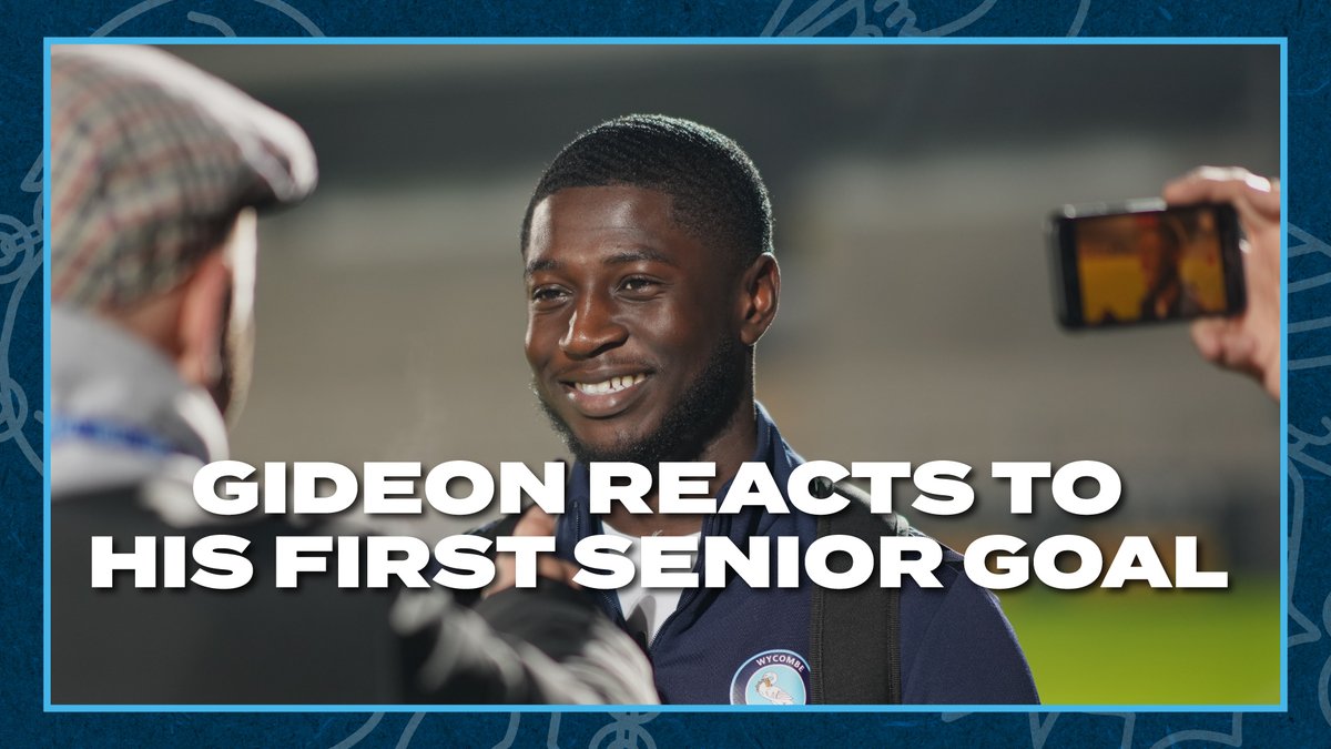 ⚒️ Gideon Kodua spoke to us after scoring his first EFL goal in the win at Burton last night! Full video at