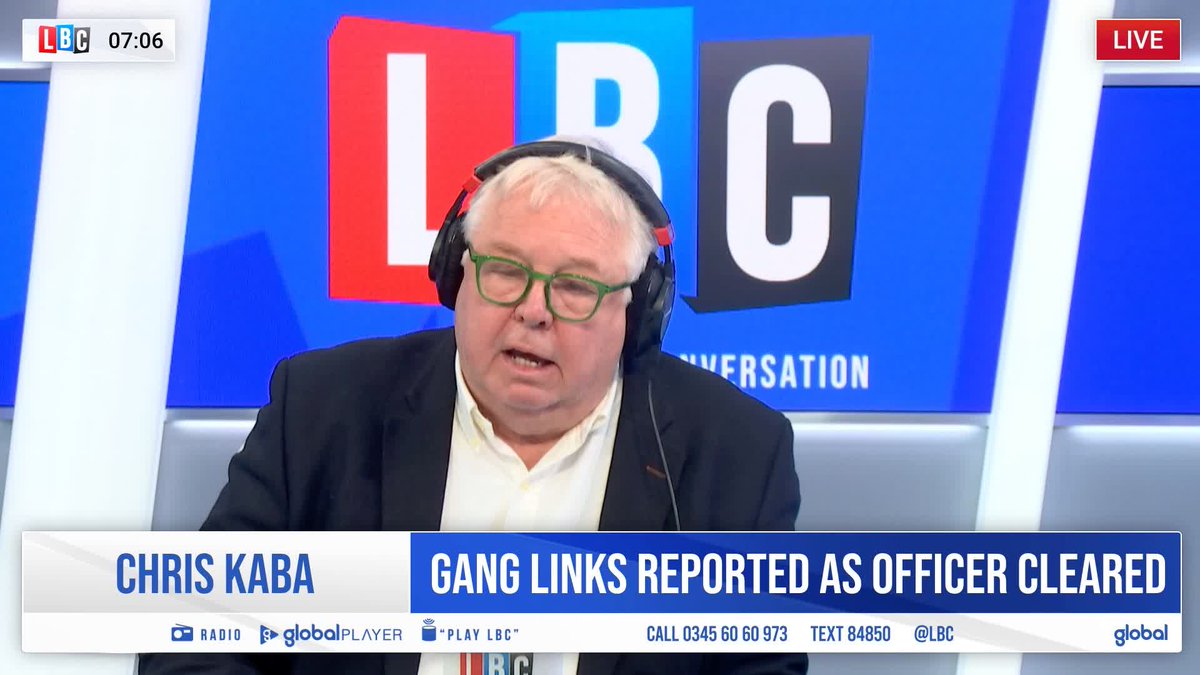 "You're mad!" "What fools! The law really is an ass." While insisting Chris Kaba 'did not deserve to die', Nick Ferrari wants to know 'what on earth' is going on with the justice system after the way it dealt with Sergeant Blake.