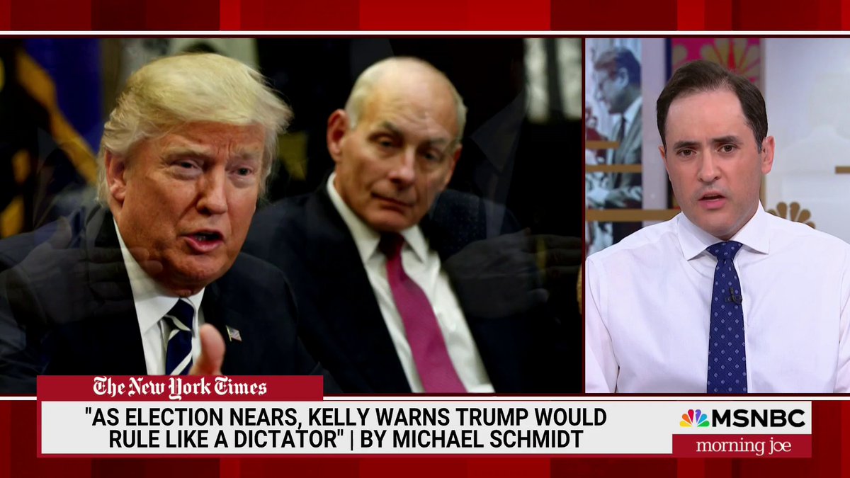.Michael S. Schmidt on the decision to release audio of his interview with former WH Chief of Staff John Kelly