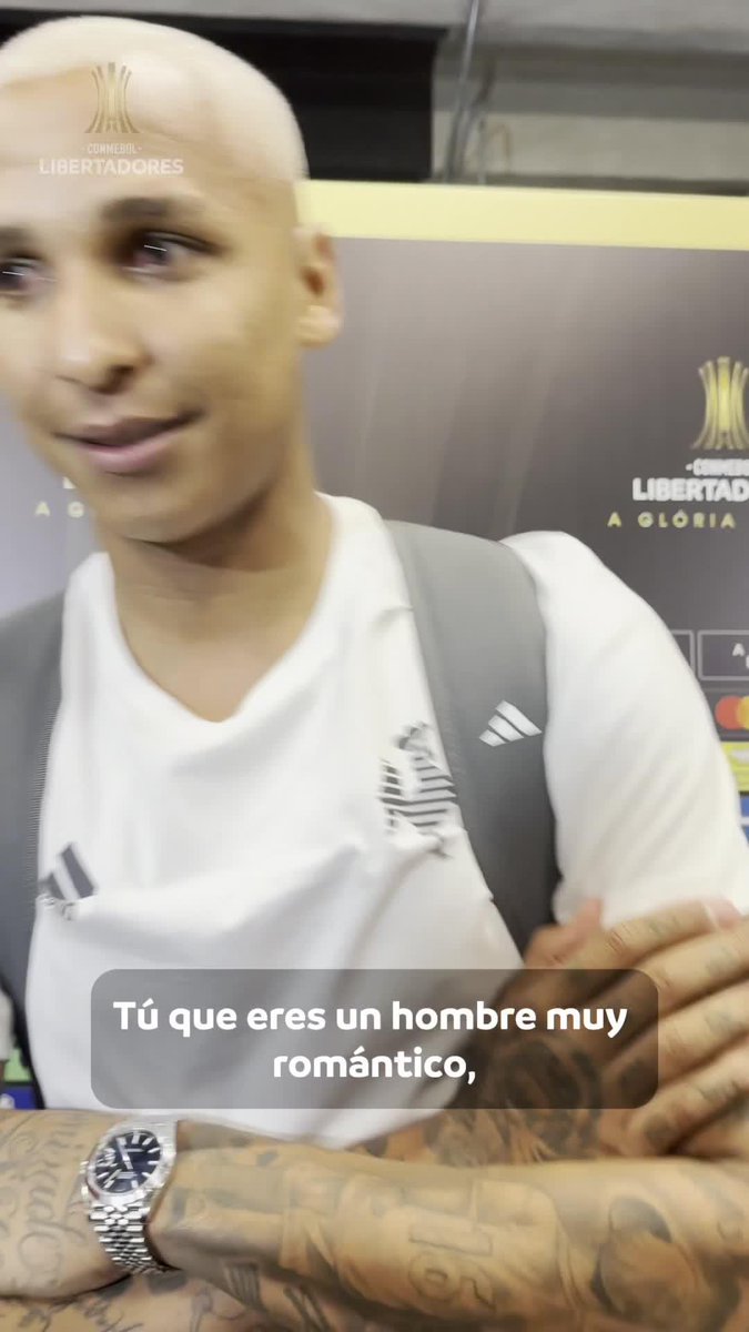 De: Deyverson. Para: la Copa Libertadores. Qué tipazo, por favor. 🇧🇷😅