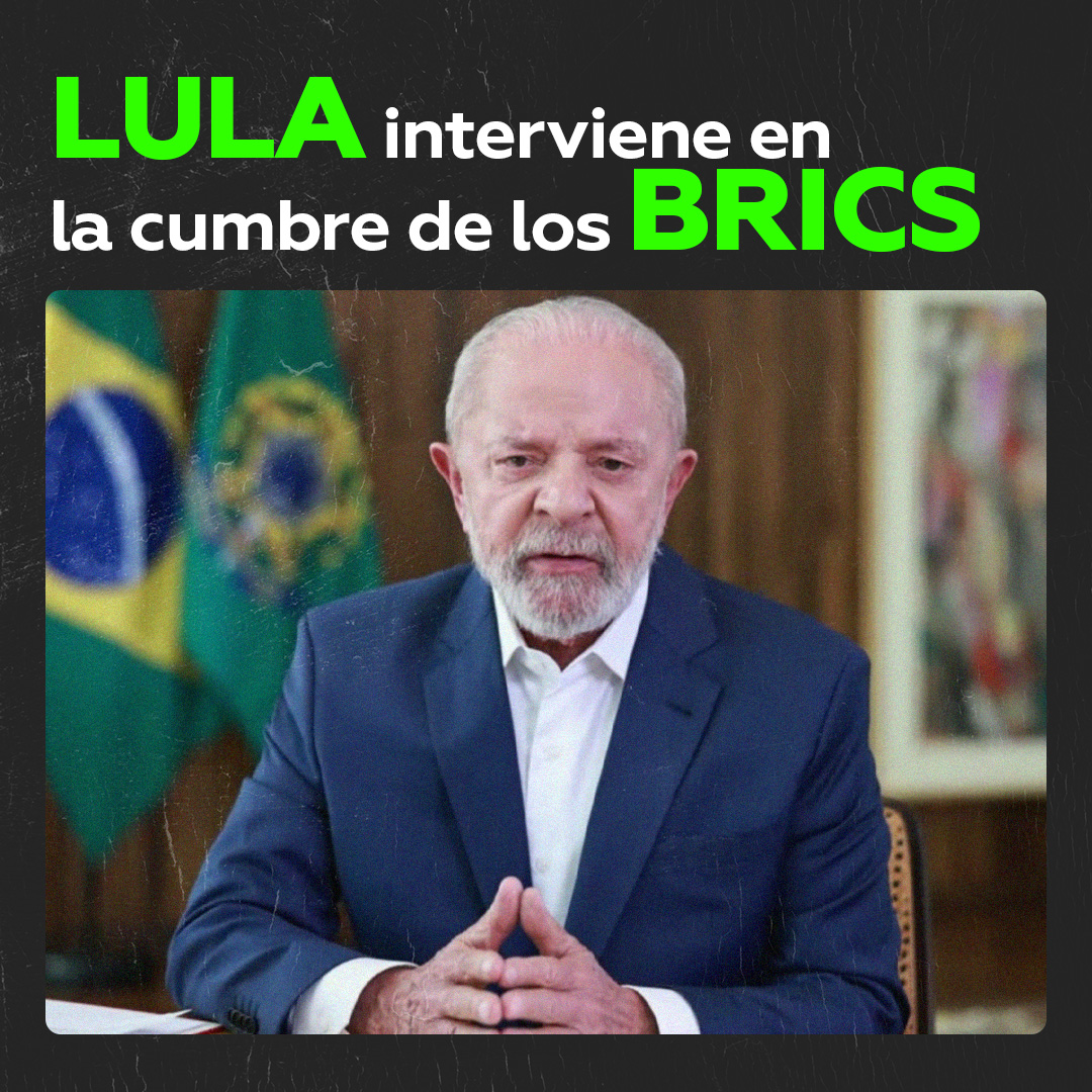 🇧🇷🙏🇷🇺Lula expresa su agradecimiento a Putin Lula da Silva expresó su gratitud a su homólogo ruso, Vladimír Putin, por la organización de la cumbre de los BRICS y por el apoyo de Rusia a la candidatura de Brasil para acoger la cumbre del G20 #BRICS2024 #Brasil #Rusia