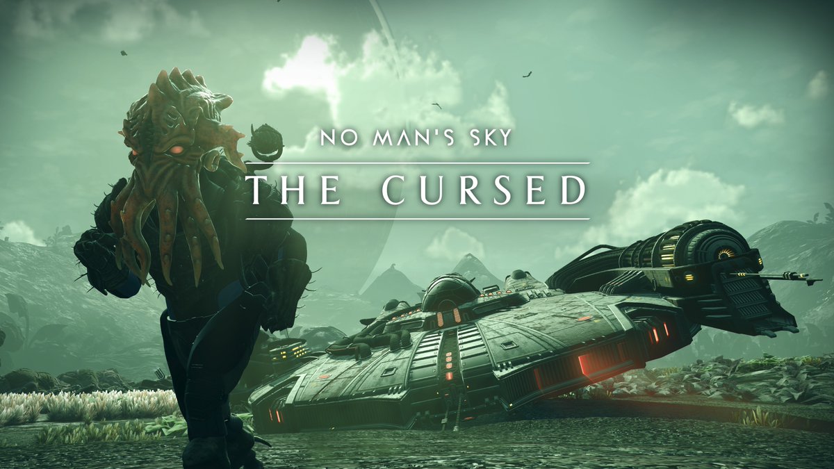 No Man’s Sky: The Cursed 🛸Boundary Starship ⏰Time Alternating Mechanics 🍸Brew Elixirs 💀Eerie Story 🦞Horrific Mandibles 🔣Portal Gameplay 🔫Challenging Combat 🤬Cursed Expedition 🍬Jetpack Trails 🦑Unique Enemies 👻Bioluminescent Pets 🪼Boss Battles 🚀Survival Twists