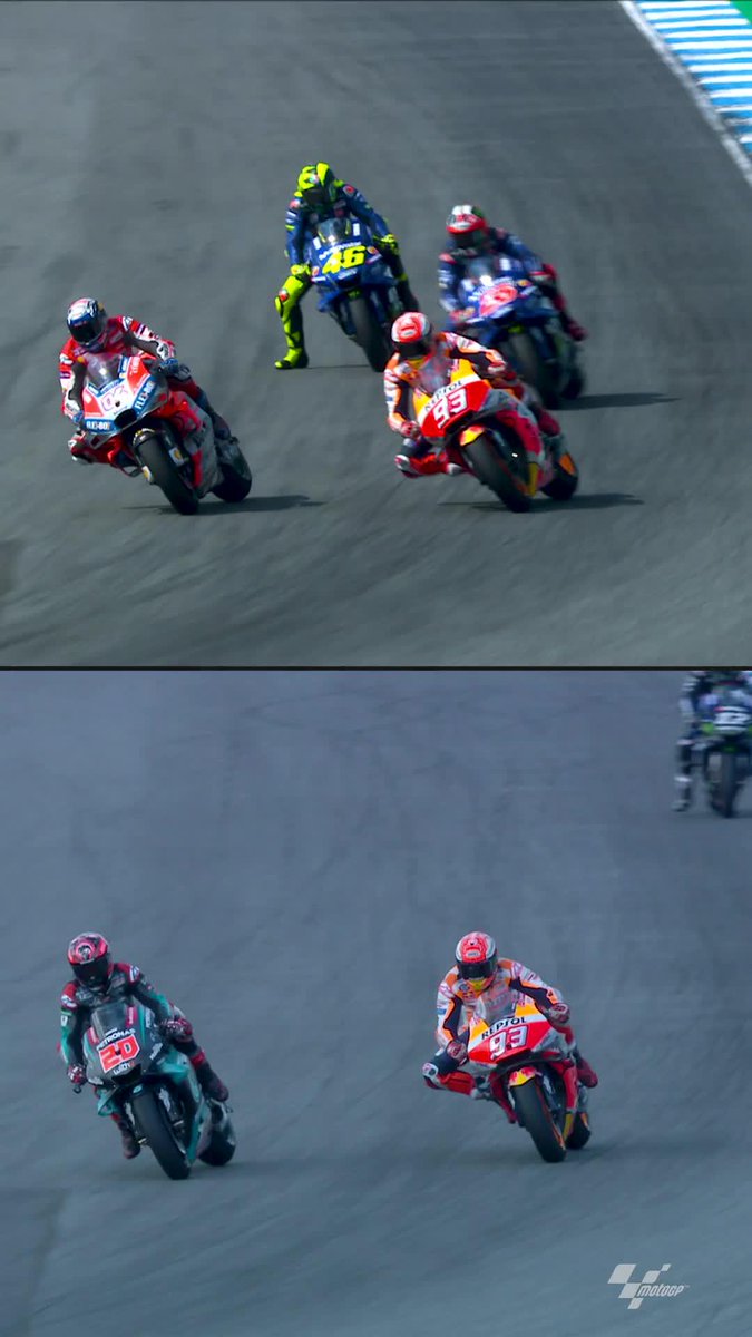 It almost always comes down to the last corner in Thailand 🔥 #ThaiGP 🇹🇭