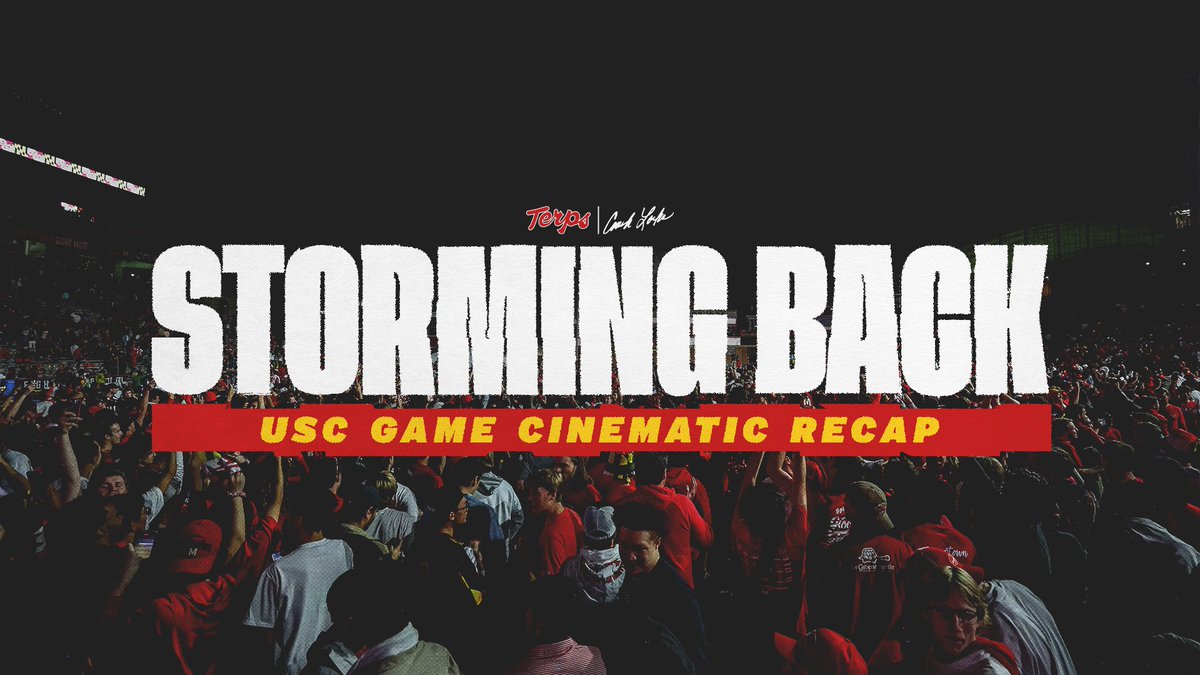 𝙎𝙩𝙤𝙧𝙢𝙞𝙣𝙜 𝘽𝙖𝙘𝙠 ⛈️ The USC Game Cinematic Recap is here 🎥