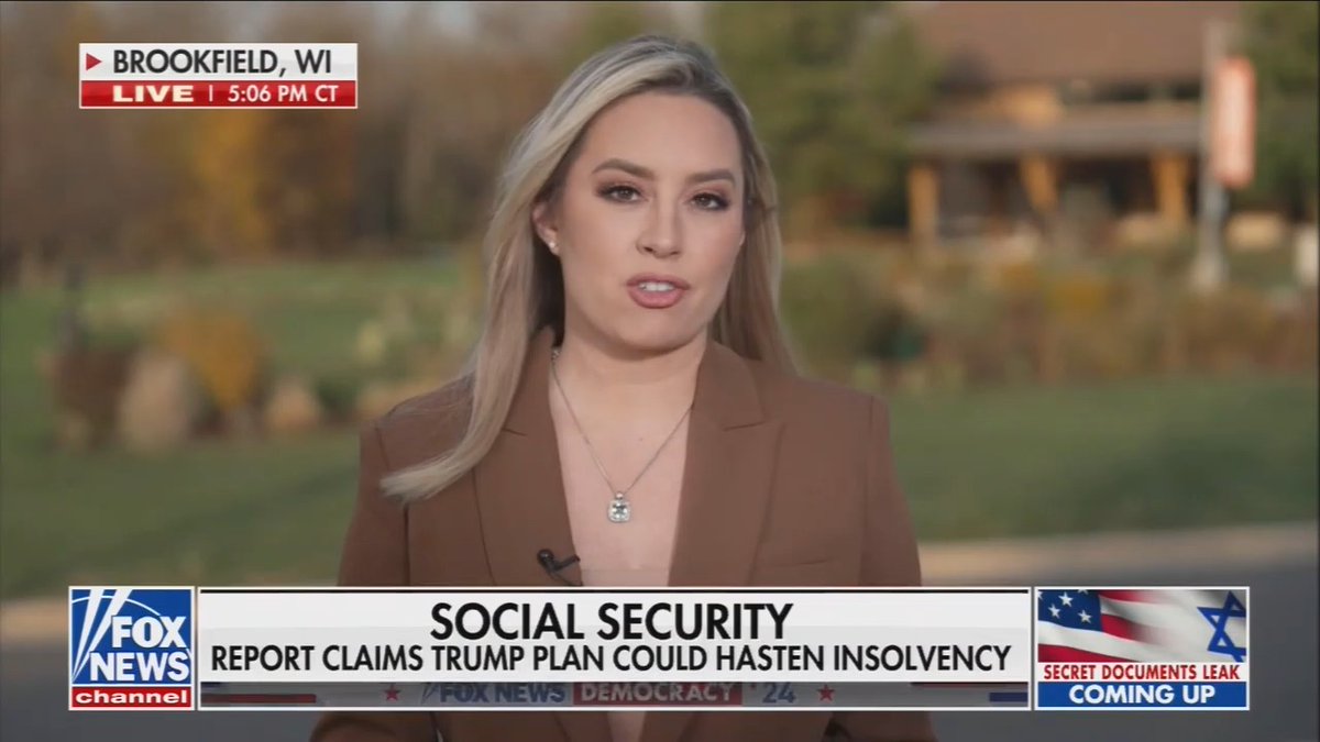 Fox: A new independent analysis just found that Social Security would run out in six years if Trump's agenda is enacted