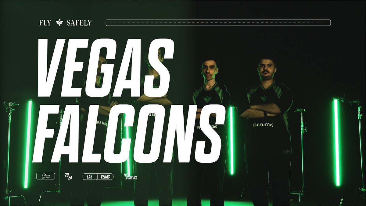 THE WAIT IS OVER! .. Introducing the new VEGAS FALCONS Official Kit 👕🦅 — Available now for Pre-order!! 🤩 ⚡ وآخيرًا الزي الرسمي لفريق فيغاس فالكونز ⚡ ⚠ متوفر للطلب المسبق ⚠ 🔗/ #FalconsAreHere - Call of Duty League