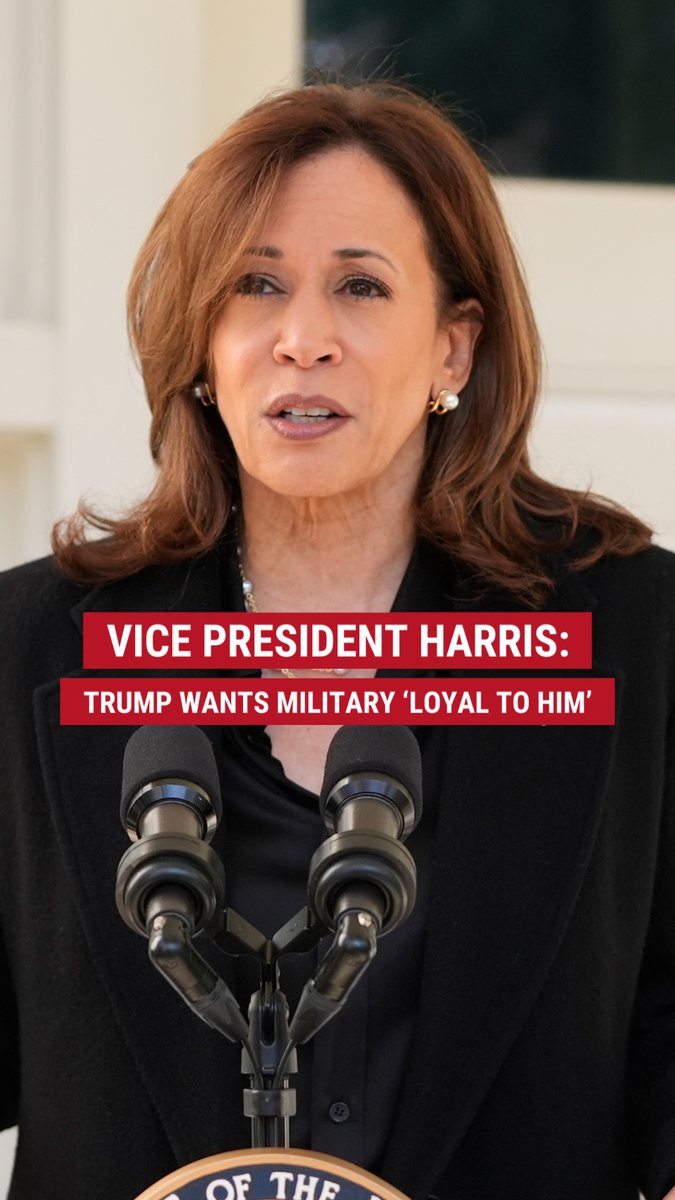WATCH: Vice President Harris accuses Trump of seeking "unchecked power" and being "unhinged and unstable" after the former president's longest-serving chief of staff John Kelly claimed Trump meets the definition of a "fascist."