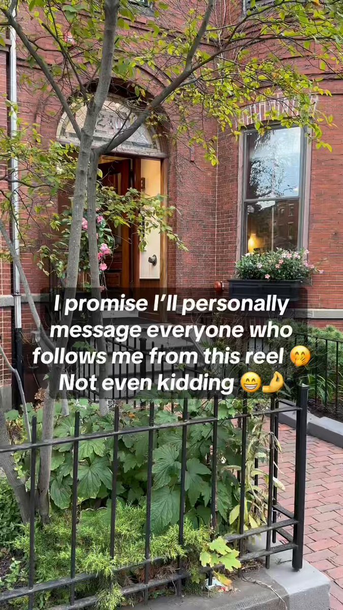I’ll personally message everyone who follows me from this reel🤭 no kiddin!