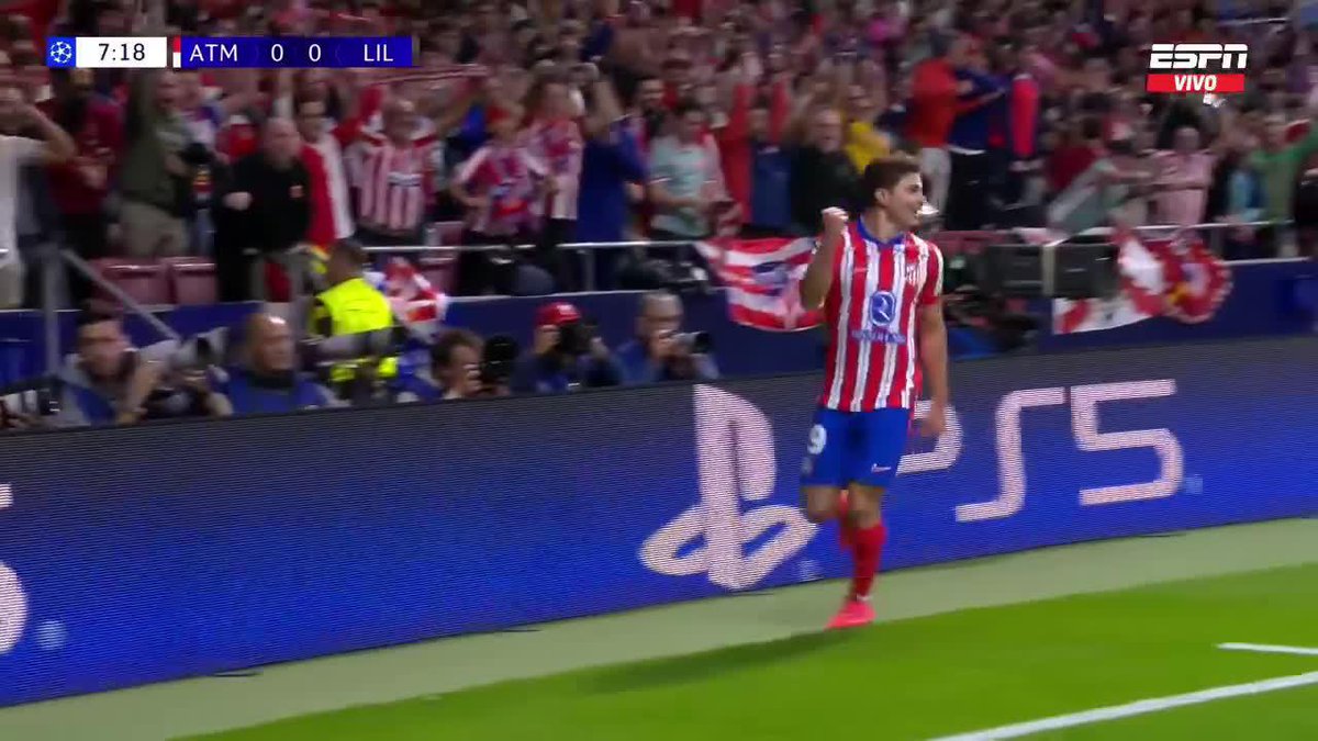 GOL DE JULIÁN ÁLVAREZ EN CHAMPIONS LEAGUE CON EL ATLÉTICO MADRID. 🤘🏼🇦🇷
