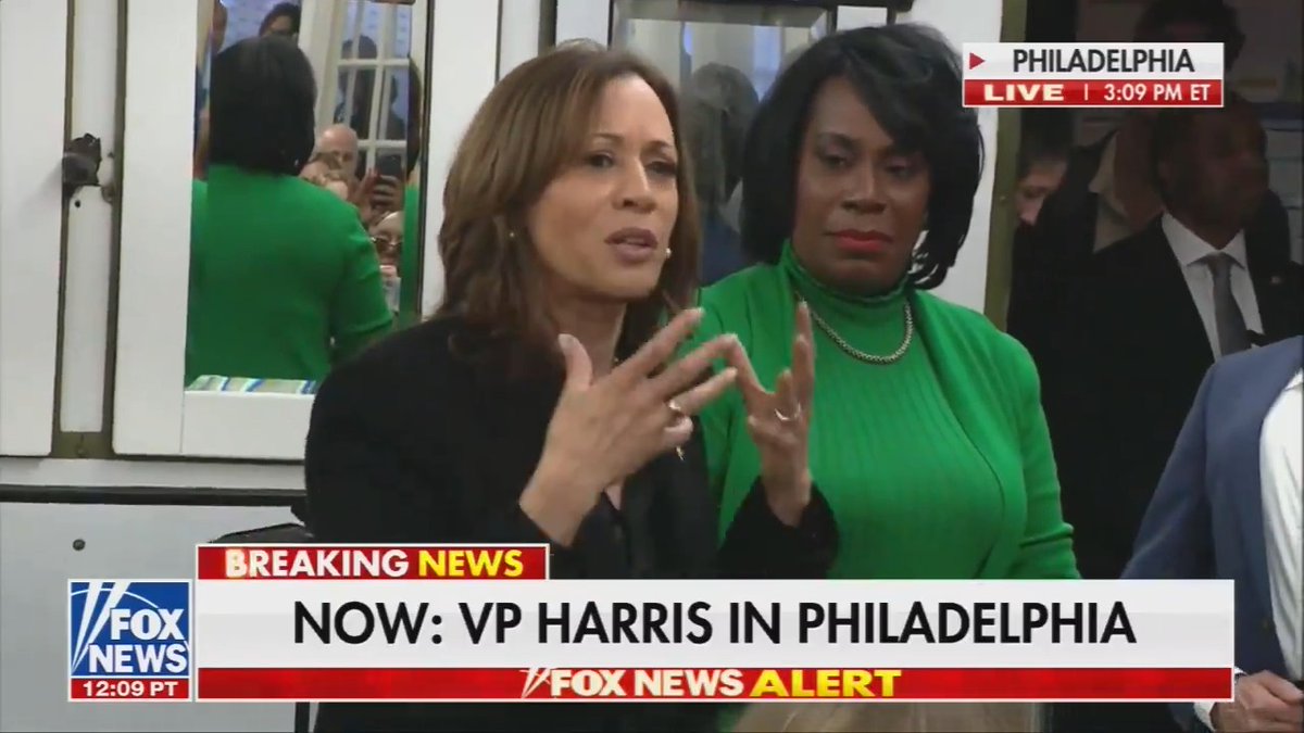 Vice President Harris makes a stop in Philadelphia to thank voters: “We have 13 days to go and I am so deeply thankful to you… We love our country and we are prepared to fight for the best of who we are”
