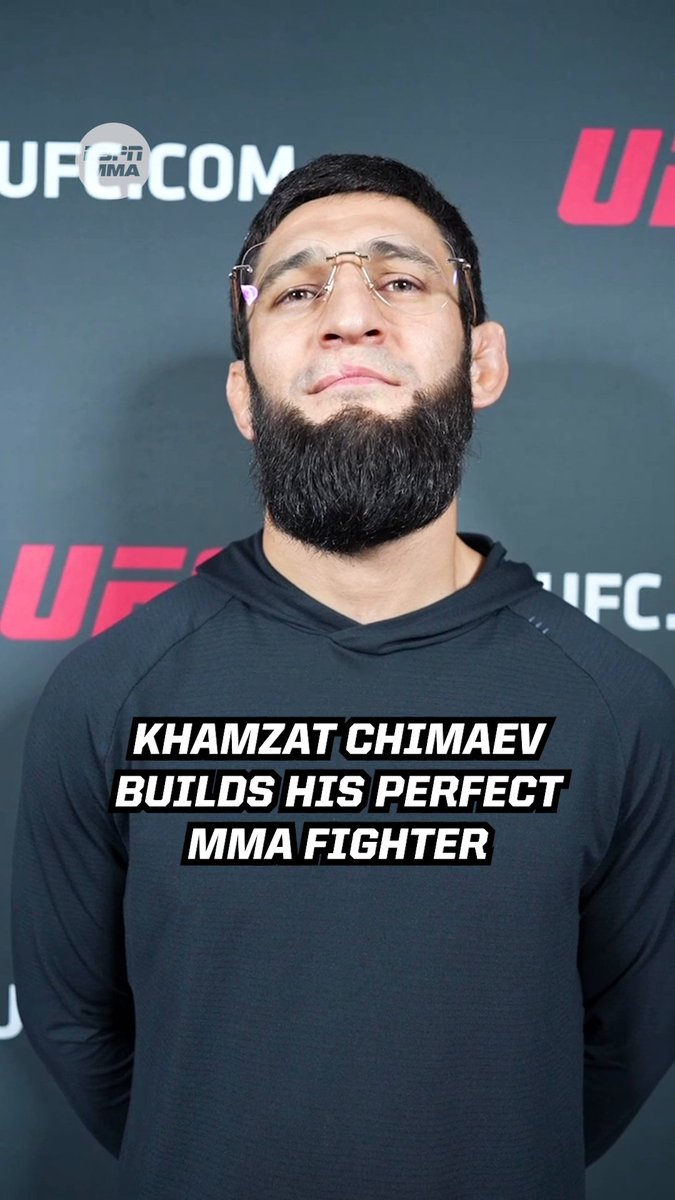 Khamzat Chimaev built his ideal MMA fighter ๐ #UFC308 ๐ฅ Striking: Alex Pereira ๐ฅ Wrestling: Khamzat Chimaev ๐ฅ Chin: Max Holloway ๐ฅ Cardio: Max Holloway ๐ฅ On-mic talent: Khamzat Chimaev