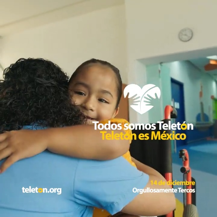 Teletón es la generosidad que nos une como mexicanos y llegó el momento de unirnos: Este 14 de diciembre, donemos y alcancemos juntos la meta. Todos somos Teletón porque Teletón es México. 💛💜 #OrgullosamenteTercos #TeletónMéxico