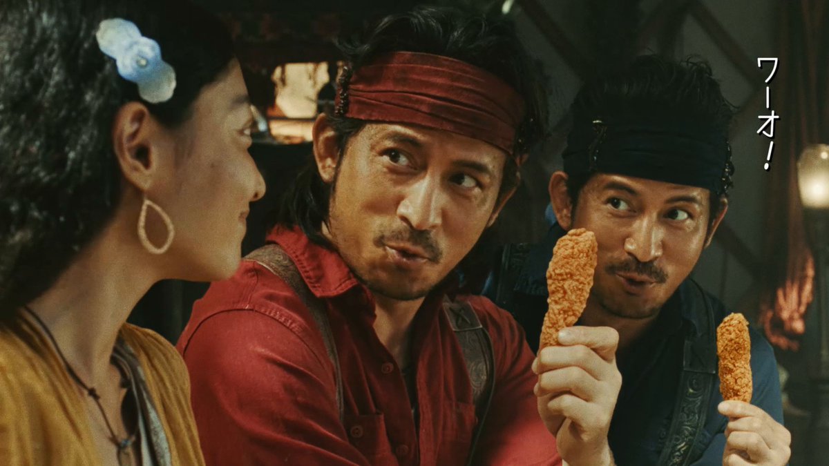 岡田准一×岡田准一 まさかのW主演でおくる チキチキアドベンチャー！ チキチキン THE ガーリックペッパー 10/30(水)発売