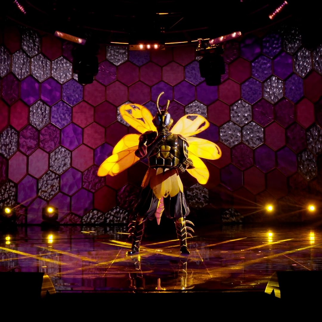 #WaspMask is swarming his way from the stage into our hearts, that's for sure. 🥹 #TheMaskedSinger