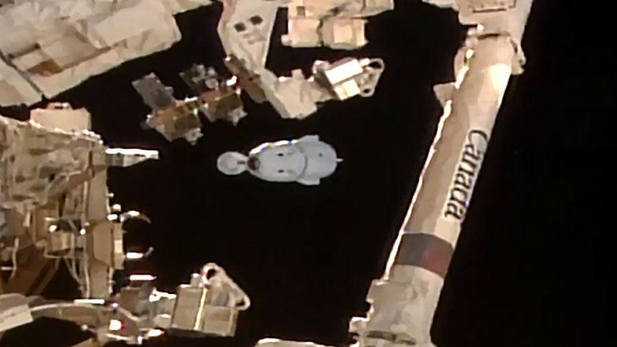 #ICYMI: The SpaceX Dragon Endeavour spacecraft carrying four #Crew8 members undocked from the space station at 5:05pm ET on Wednesday, Oct. 23, for a splashdown at 3:29am on Friday off the coast of Florida.