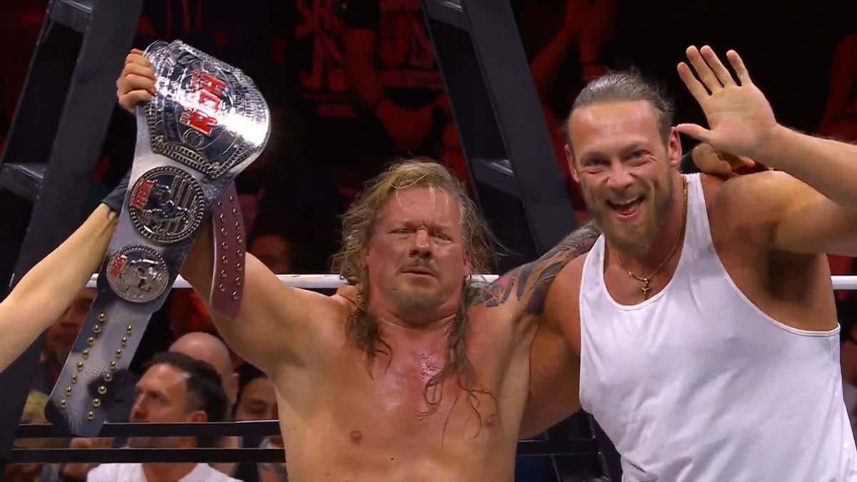 #ANDNEW #ROH World Champion 'The Learning Tree' Chris Jericho...But a familiar challenger has arrived! Watch #AEWDynamite LIVE on TBS! Chris Jericho