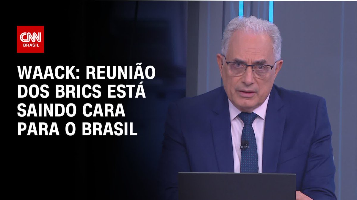 Waack: Reunião dos Brics está saindo cara para o Brasil #WW