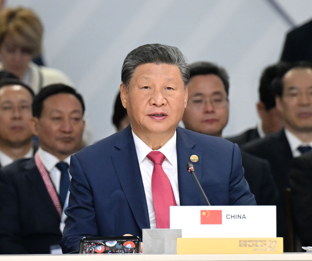 #XiJinping calls on BRICS to work for global stability, high-quality development #BRICS2024
