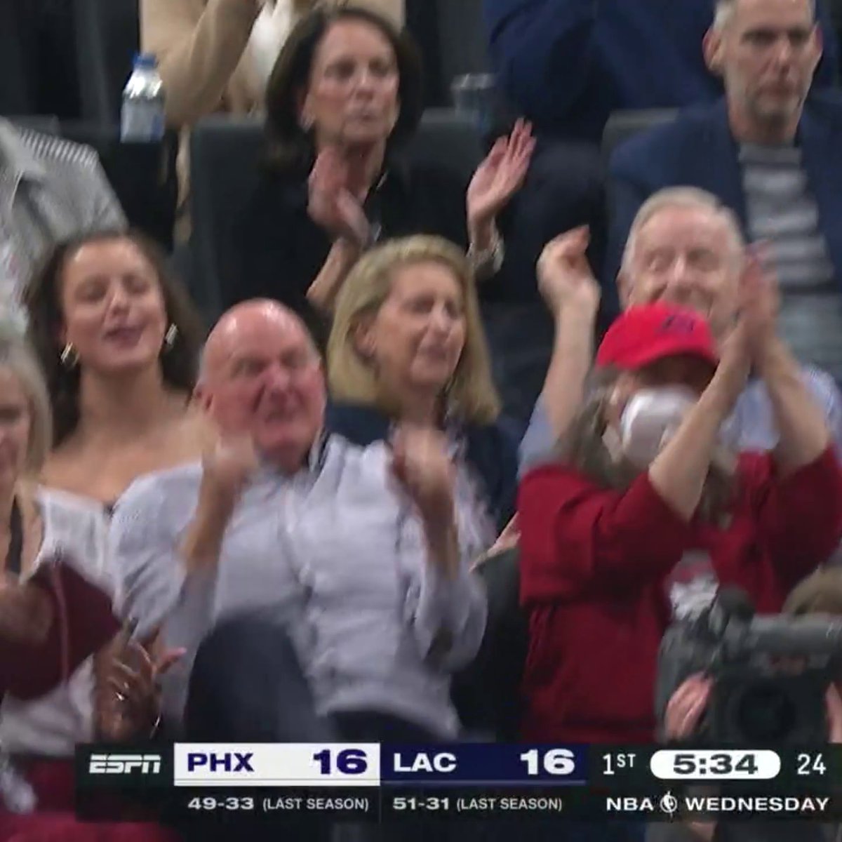 JAMES HARDEN ➡️ DERRICK JONES JR. 🔥 STEVE BALLMER LOVING IT 😂