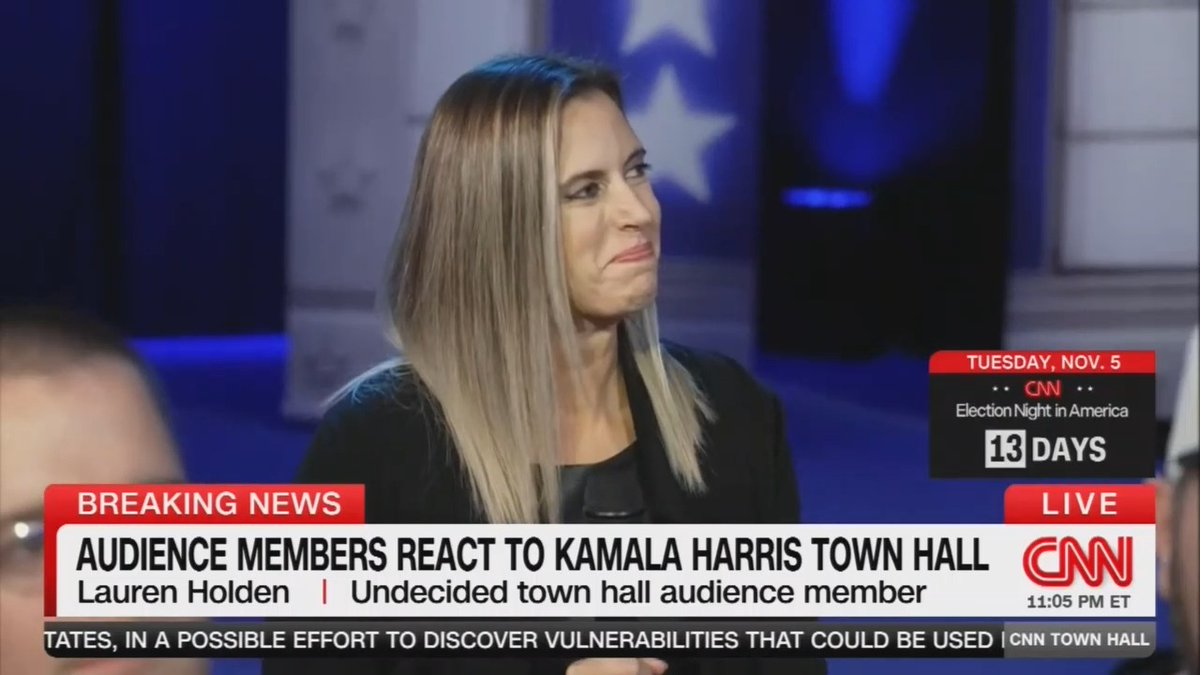 Undecided Pennsylvania voter: I voted for Trump in 2020. If I had to pick now, I would pick Kamala Harris. I think she is a better candidate
