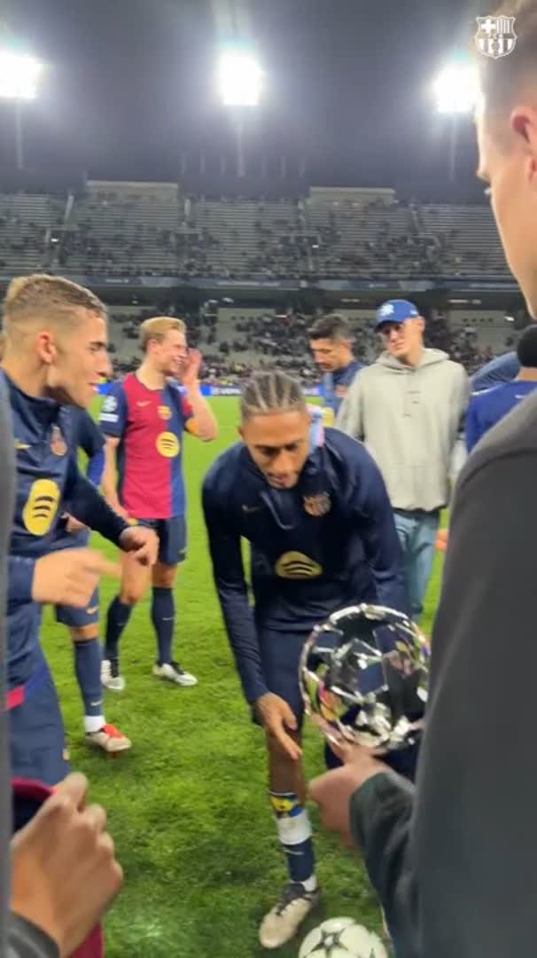 Well deserved, Raphinha! 👏👏👏
