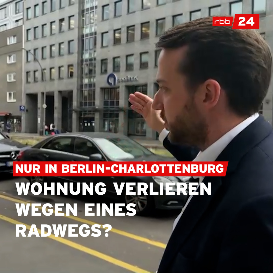 Aufgepinselten Radweg entfernen oder Leute aus ihren Wohnungen schmeißen: Wie konnten wir als Gesellschaft so verblöden, dass das überhaupt eine Frage sein soll???