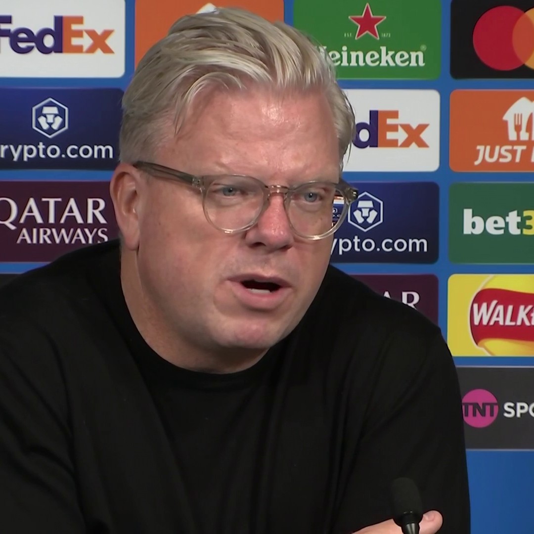 "World-class" Sparta Prague head coach Lars Friis praises Erling Haaland after Manchester City's 5-0 win in the Champions League 🔵