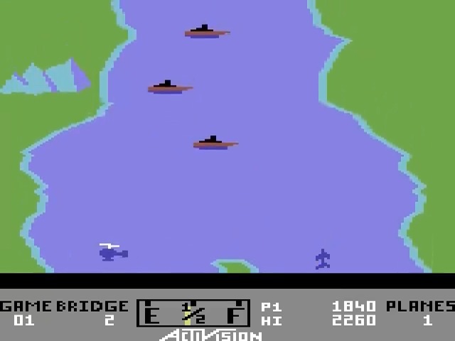 River Raid (1984) Commodore 64. One of the best games ever?