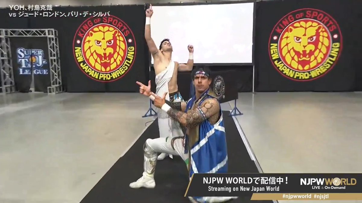 .Groovy Gladiator ❌ & Spartan Spirit "The VeloCities🇦🇺" Sign up Now & Stay tuned to #NJPW #njpwworld #njsjtl