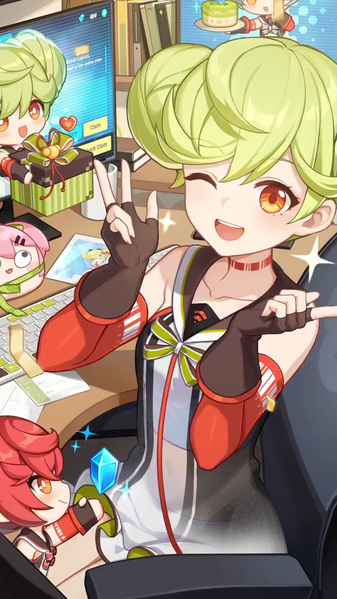 Happy birthday, Ai-chan! #HonkaiImpact3rd #HonkaiImpact3 #崩坏3 #崩壞3rd #崩壞3 #AichanBirthdayParty #Aichan