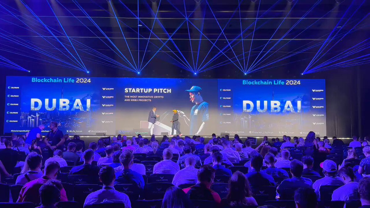 It felt great introducing Vitruveo to the audience at the Blockchain Life 2024 conference in Dubai 💜 Deck: