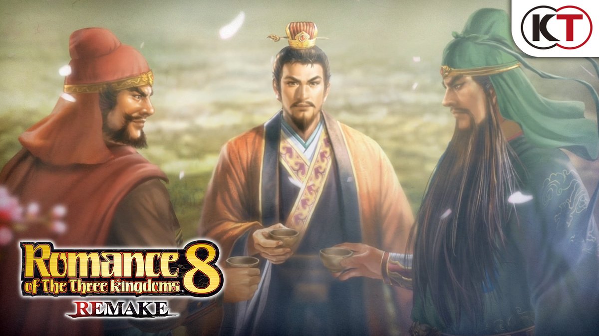 ROMANCE OF THE THREE KINGDOMS 8 REMAKE is now available on Nintendo Switch™, PlayStation®5, PlayStation®4, and Steam®. #KTfamily #RTK8Remake #LaunchDay