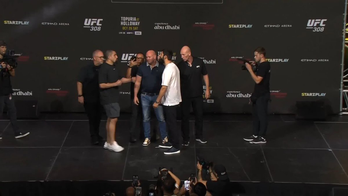 ROBERT WHITTAKER VS KHAMZAT CHIMAEV : LE FACE-À-FACE !! 🔥🔥🔥