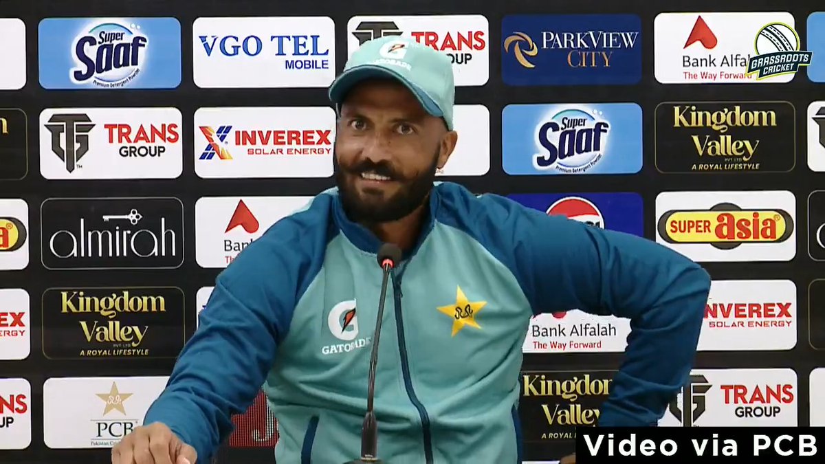 Question: “When you had got 6 wickets for 120, don’t you think the team became relaxed to give up a 100 partnership?” Sajid Khan responds. #PAKvENG | #PakistanCricket
