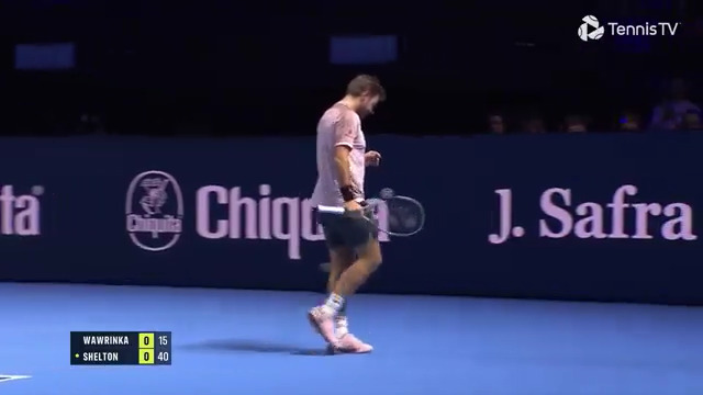 Backhand beaaauuuuutttyyyyyy 😍 #SwissIndoorsBasel | Stanislas Wawrinka