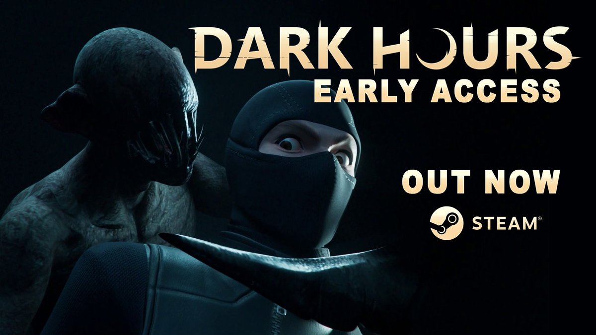 The ultimate test of friendship is here! Can you face your fear together in this new co-op horror game? Dark Hours' Early Access is OUT now on Steam!