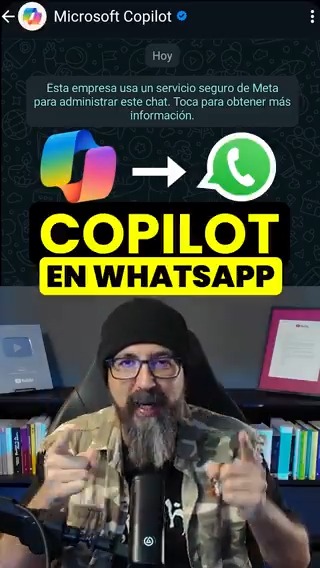 Como ACTIVAR Microsoft Copilot en WhatsApp GRATIS