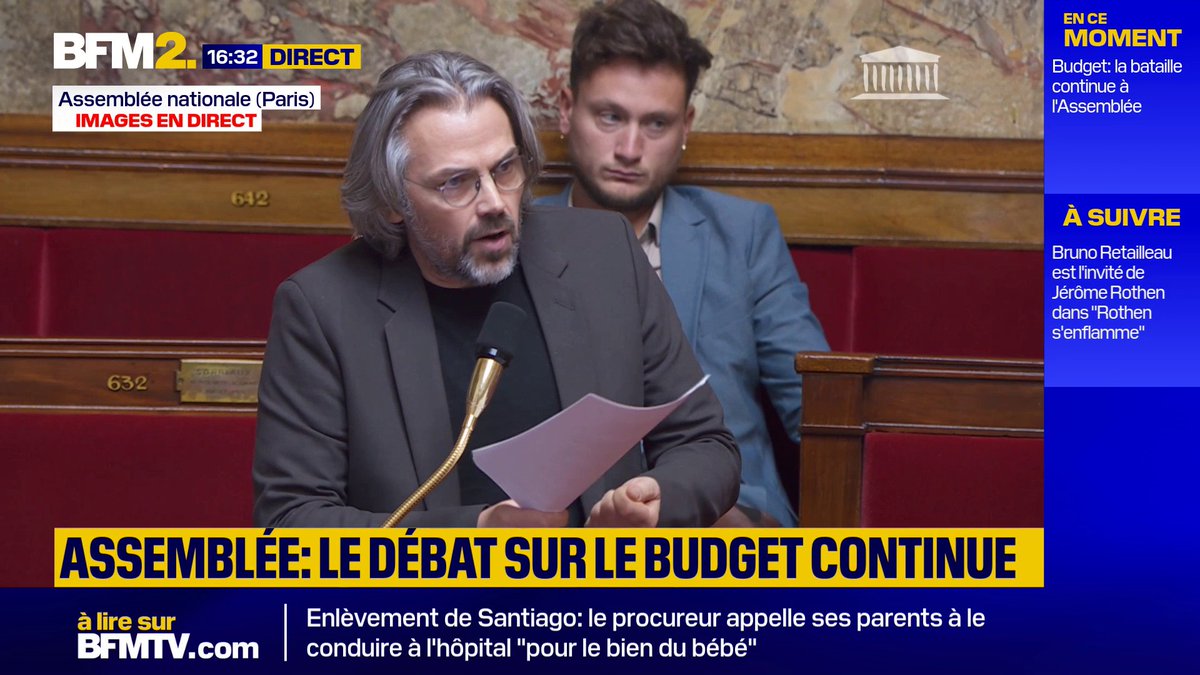 Budget: "On a atteint le pompon de la pomponette", réagit le député Erwan Balanant (Les Démocrates) suite à la proposition d'Aymeric Caron (LFI) de créer un crédit d'impôt pour les propriétaires de chats et de chiens