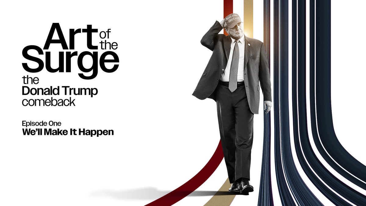Take a front-row seat to watch history unfold: a window into @realdonaldtrump’s race for the White House like you’ve never seen before. This is the Art of the Surge. CLICK NOW to watch Episode 1: We’ll Make It Happen