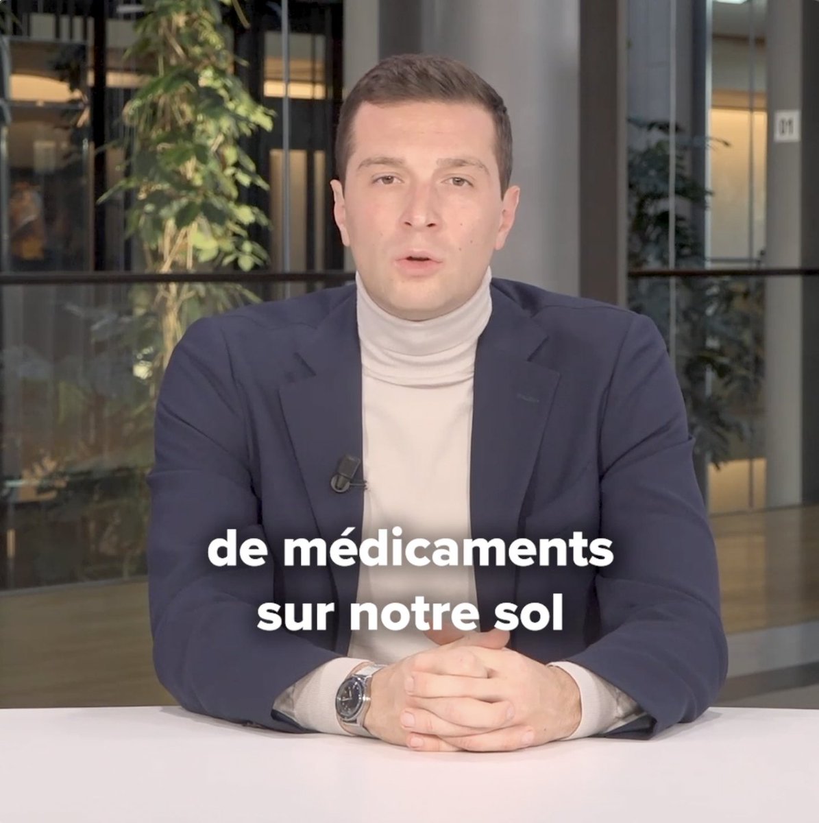 Jusqu'à 80% des principes actifs de médicaments sont fabriqués hors d'Europe : l'affaire du Doliprane a révélé notre désertification industrielle et notre inquiétante dépendance. Défendons notre autonomie stratégique et ayons une véritable ambition industrielle pour la France !