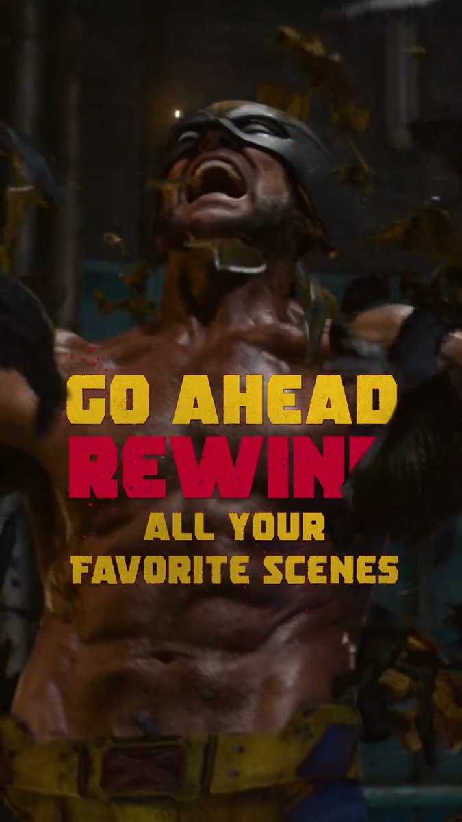 HUGH've been waiting for it. See #DeadpoolAndWolverine over and over again. Own it now on 4K UHD and Blu-ray.