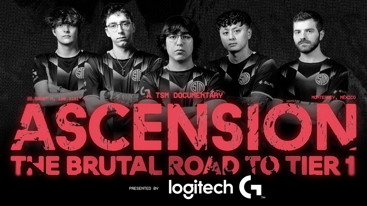 Every round, every moment, every heartbreak. Ascension: The Brutal Road To Tier 1, presented by Logitech G esports, out now.