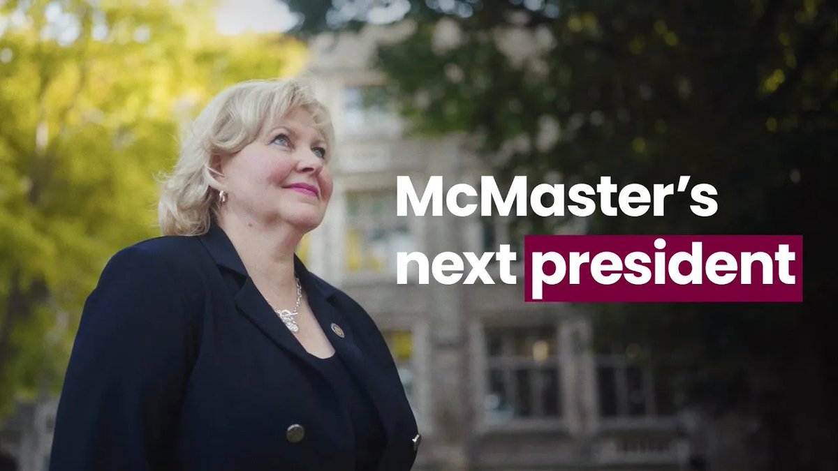 McMaster University is pleased to announce the appointment of its 9th president and vice-chancellor, Dr. Susan Tighe. She has been the university’s provost and vice-president, Academic, since 2020.