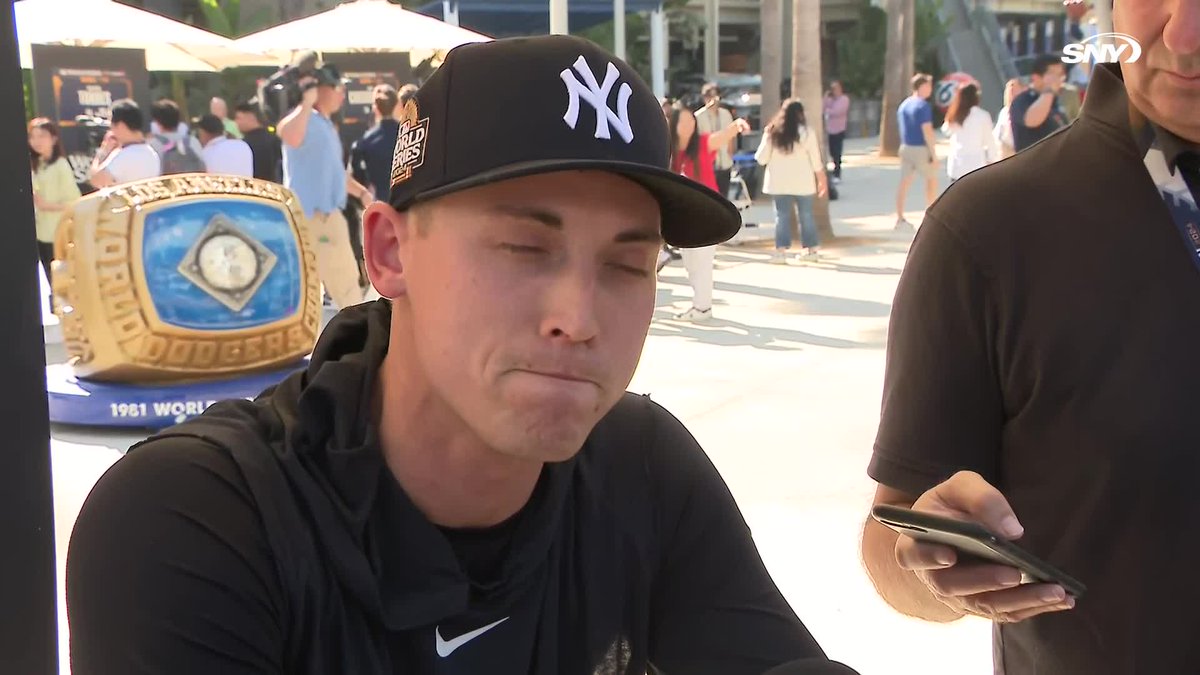 Luke Weaver was asked what he nerds out about: "Fantasy football and golf."