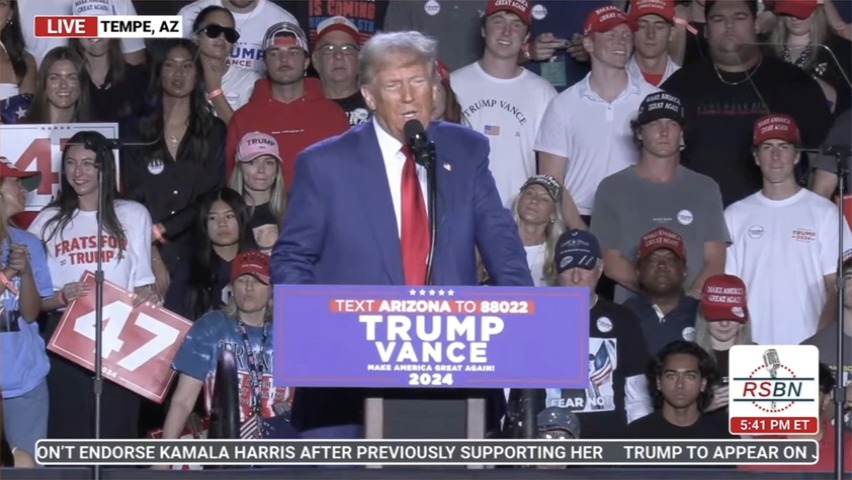 Trump: America is a garbage can