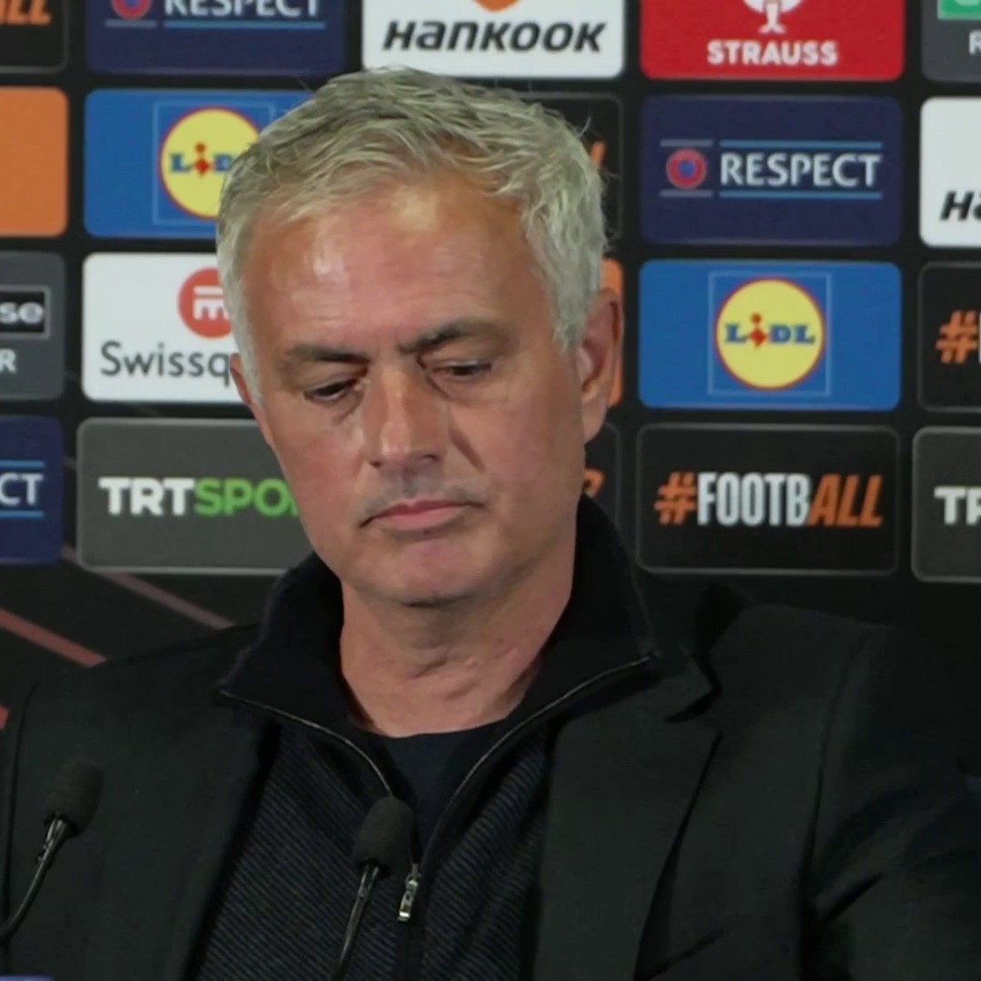 "The best thing I can do when I leave Fenerbahçe is to go to a club that doesn't play UEFA competitions" 💥 Jose Mourinho joked he's ready to go to a club in the bottom half of the Premier League in 2 years 🤣